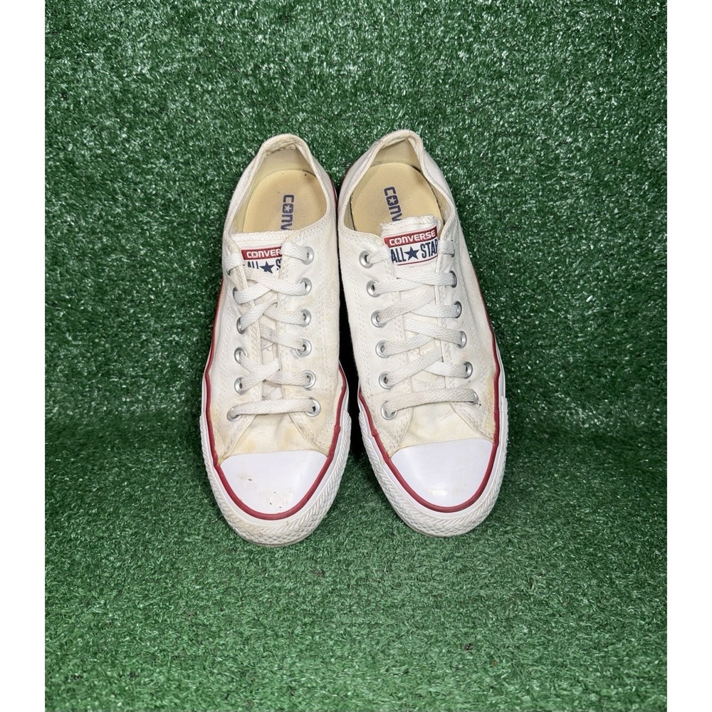 Converse Chuck Taylor All Star Women Size 8.5 White Casual Shoe Skate Sneakers - Picture 6 of 9